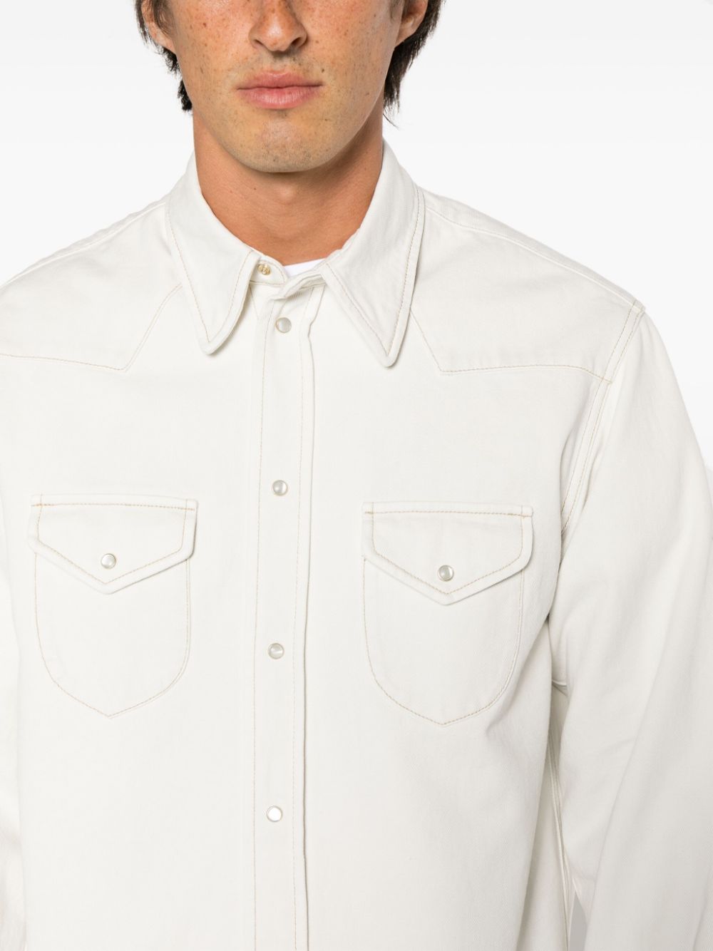 Bally White Shirt Glam Steals