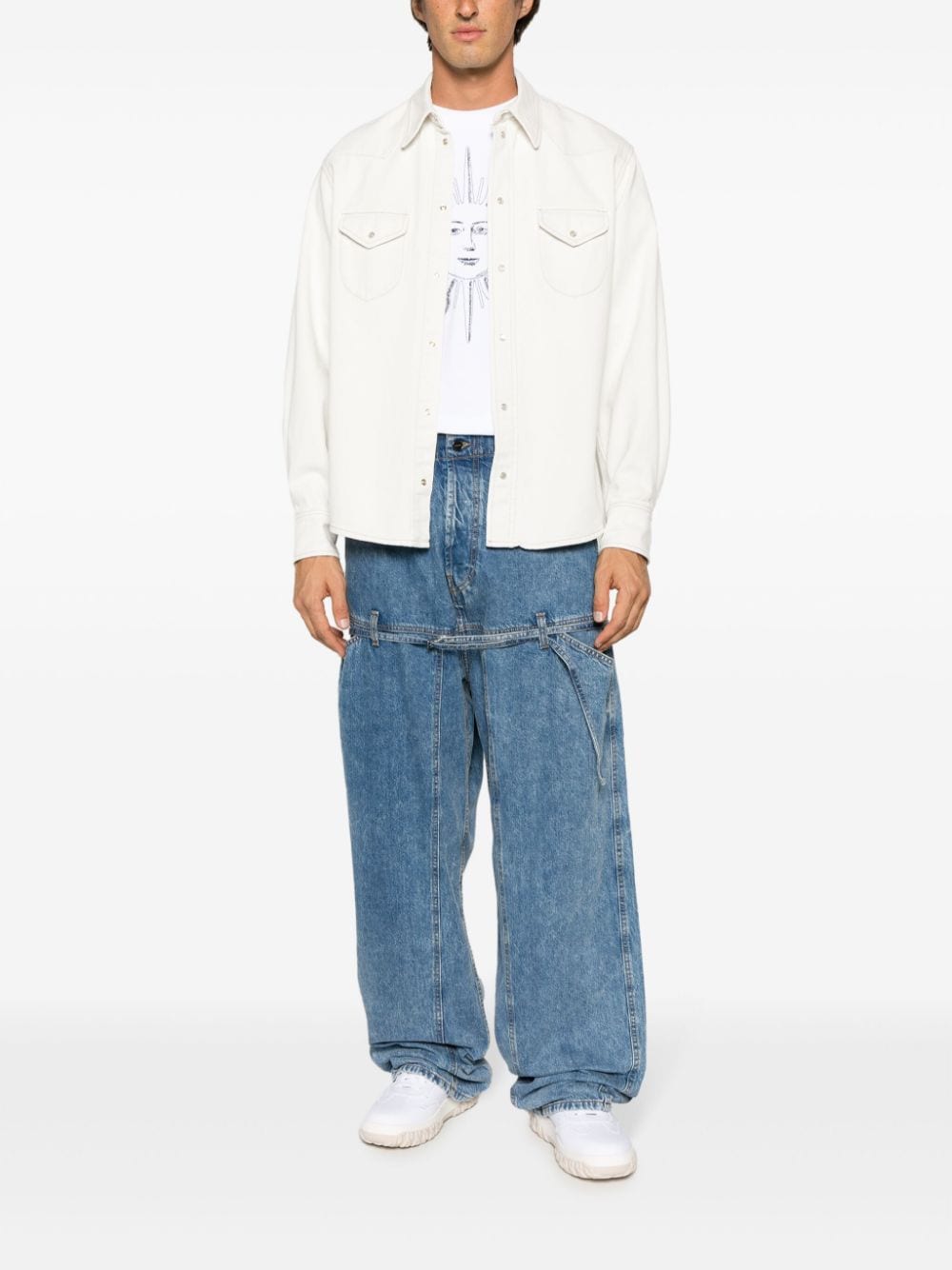 Bally White Shirt Glam Steals