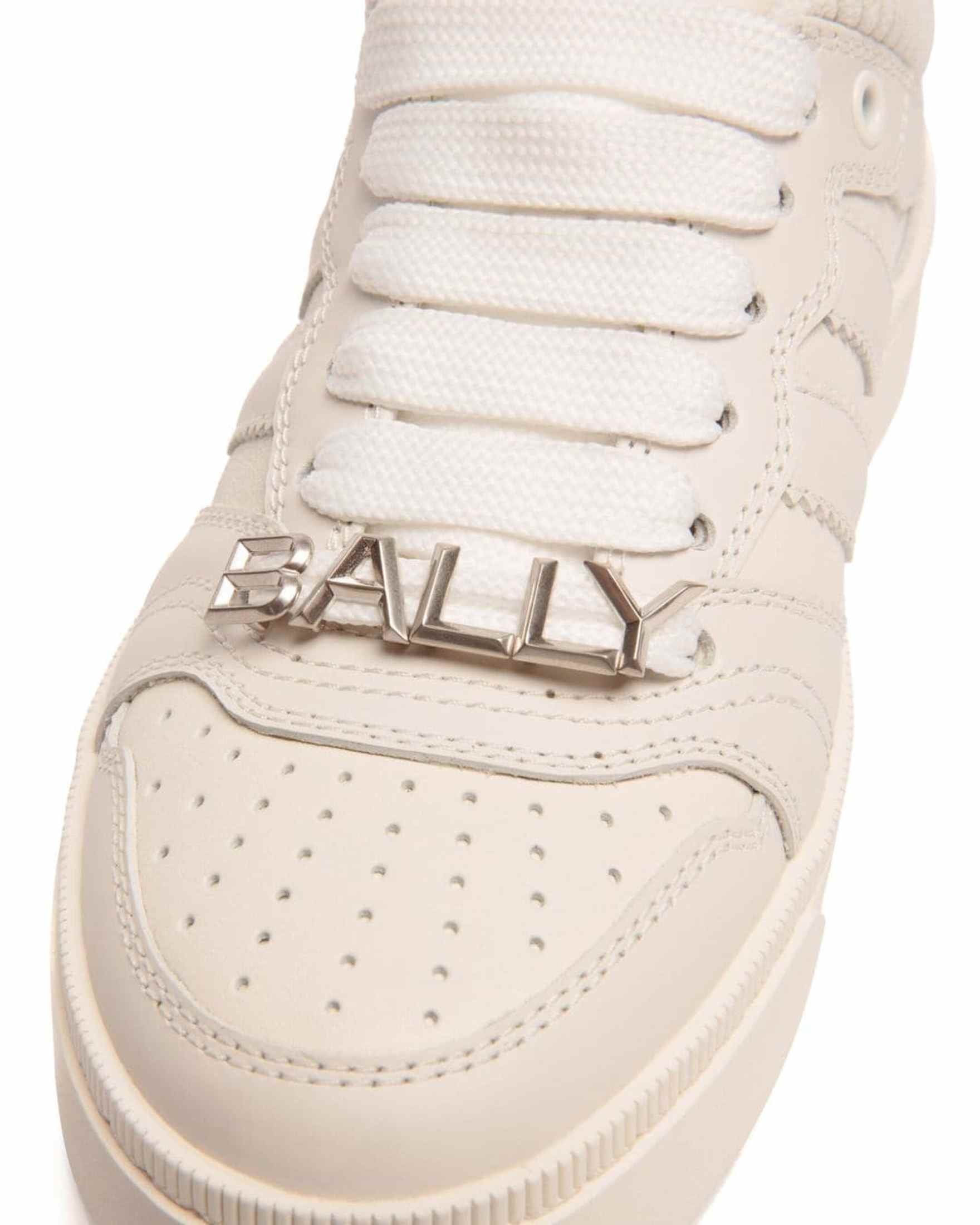 Bally White Sneakers Glam Steals
