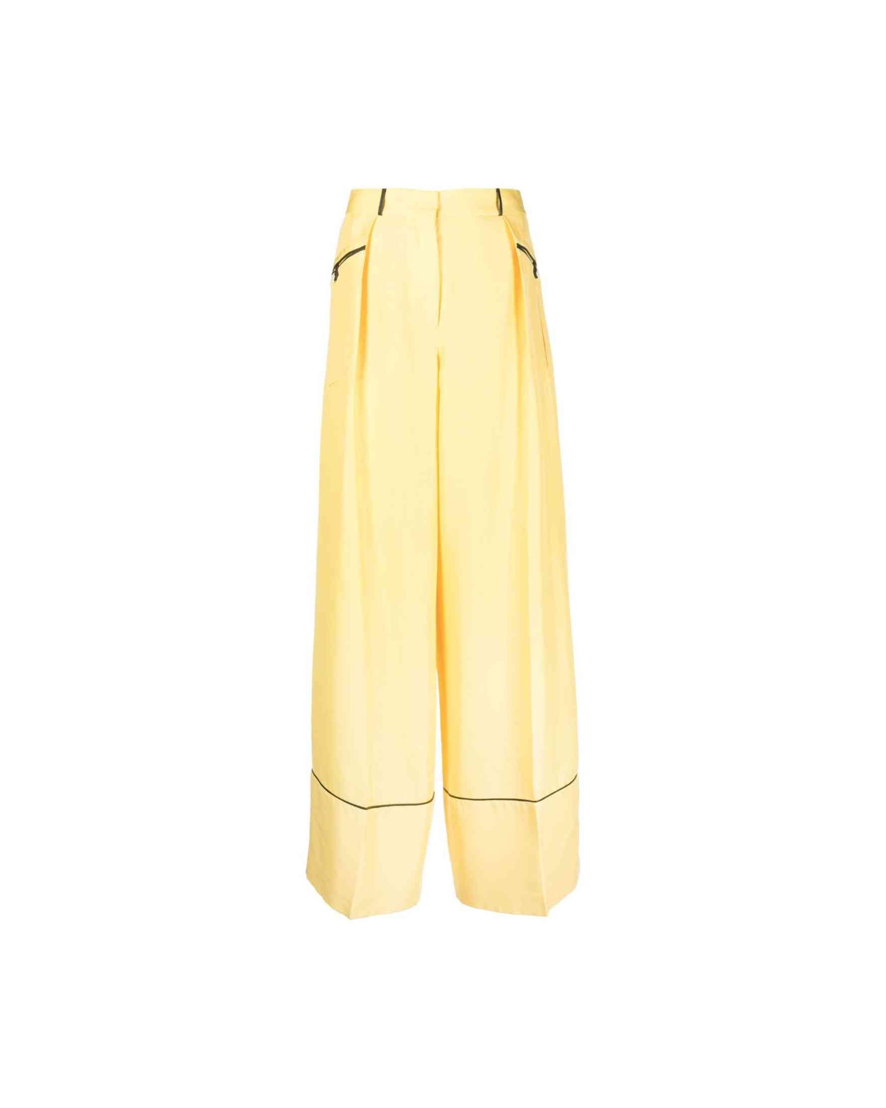 Bally Yellow Trouser Glam Steals
