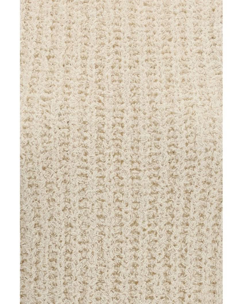 Balmain Beige Cotton Sleeveles Sweater Glam Steals