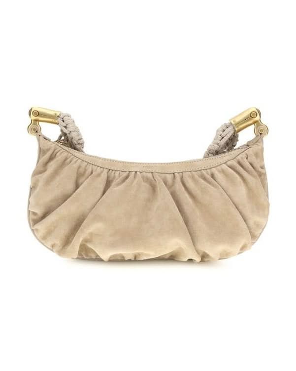 Balmain Beige Fabric Handbag Glam Steals