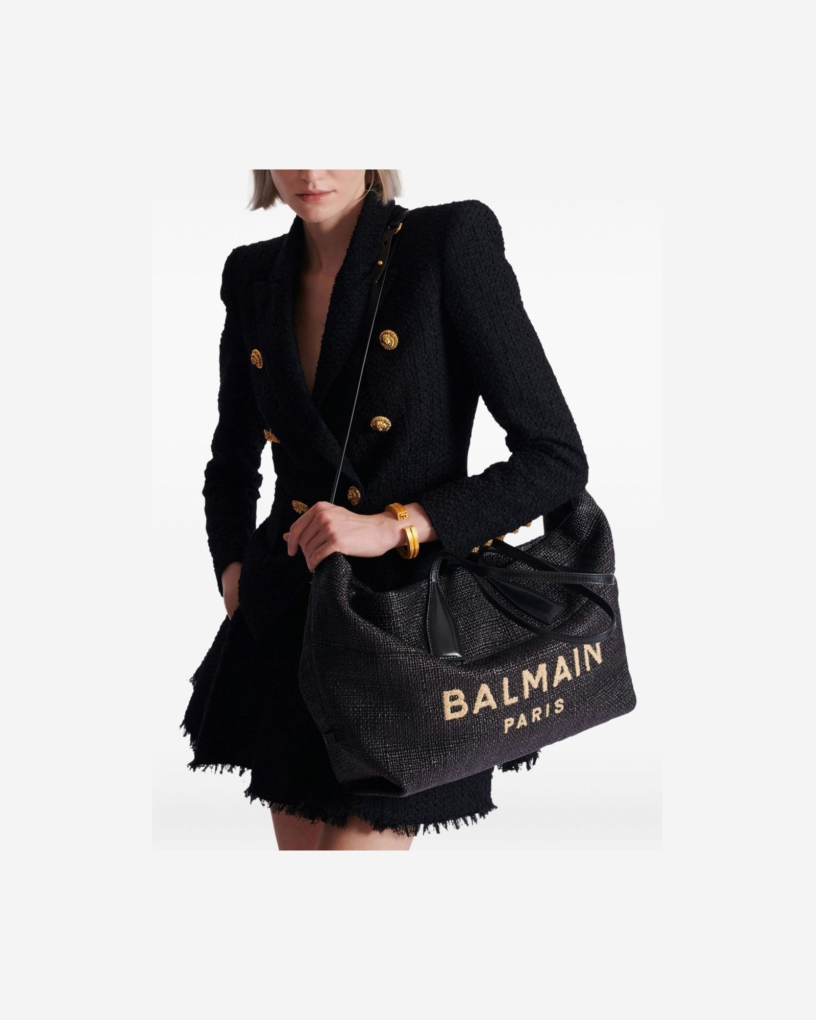 Balmain Black Bag Glam Steals