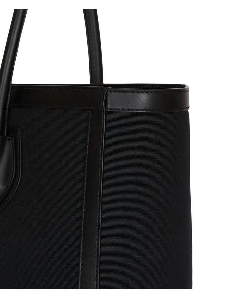 Balmain Black Cotton Tote Bag