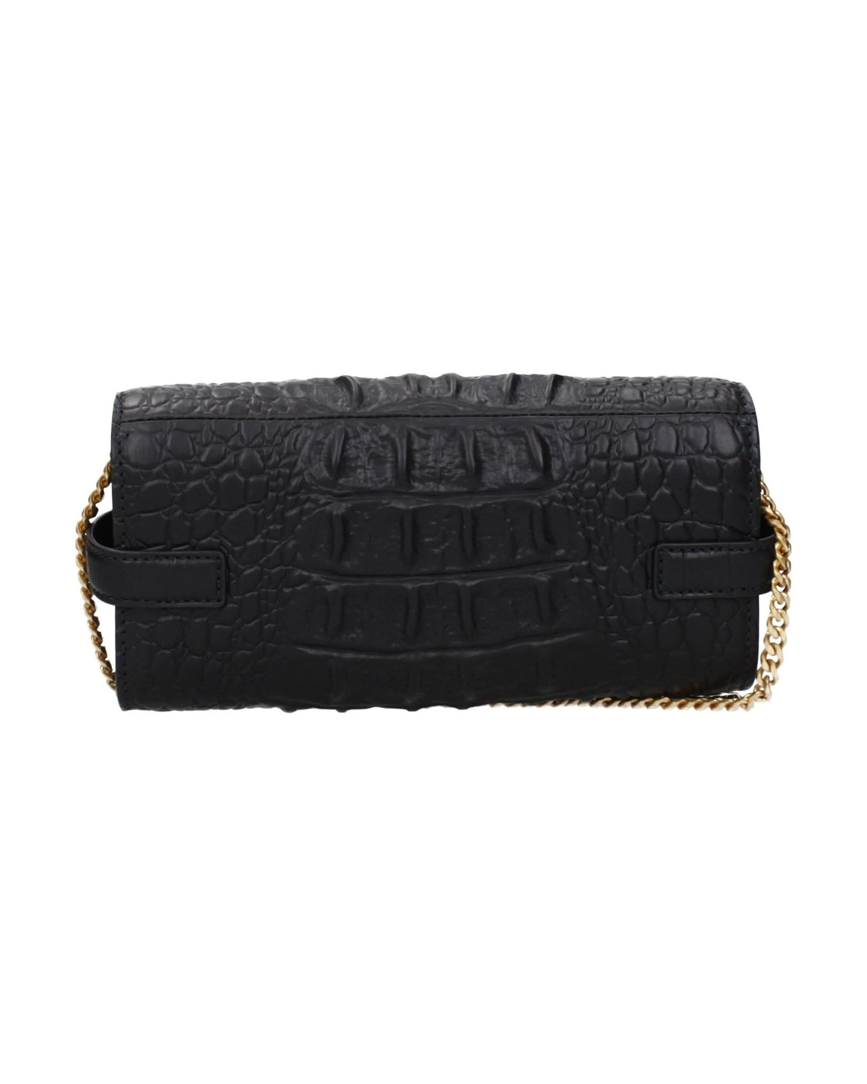 Balmain Black Leather Clutch Bag Glam Steals