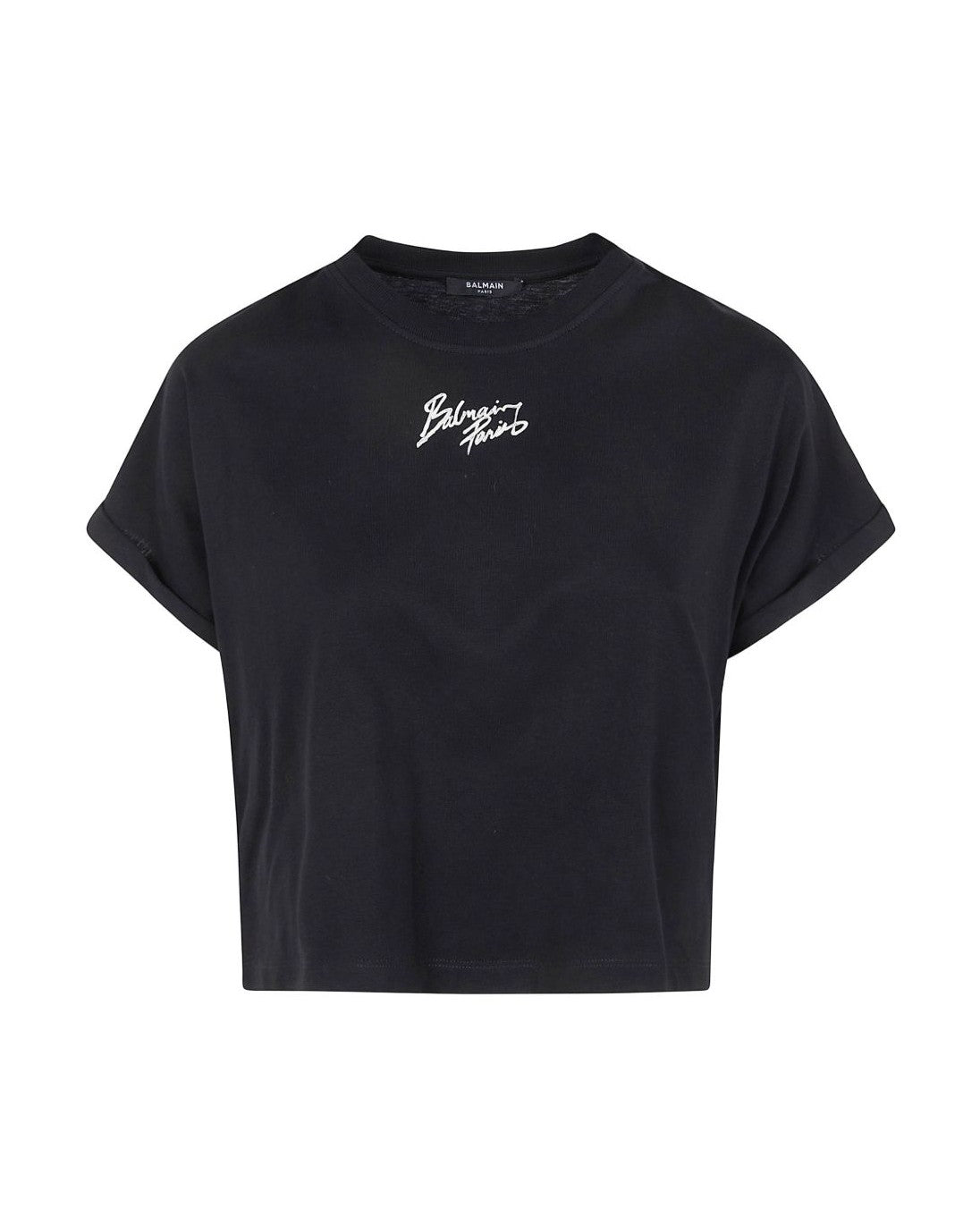 Balmain Black Polo T-shirt Glam Steals