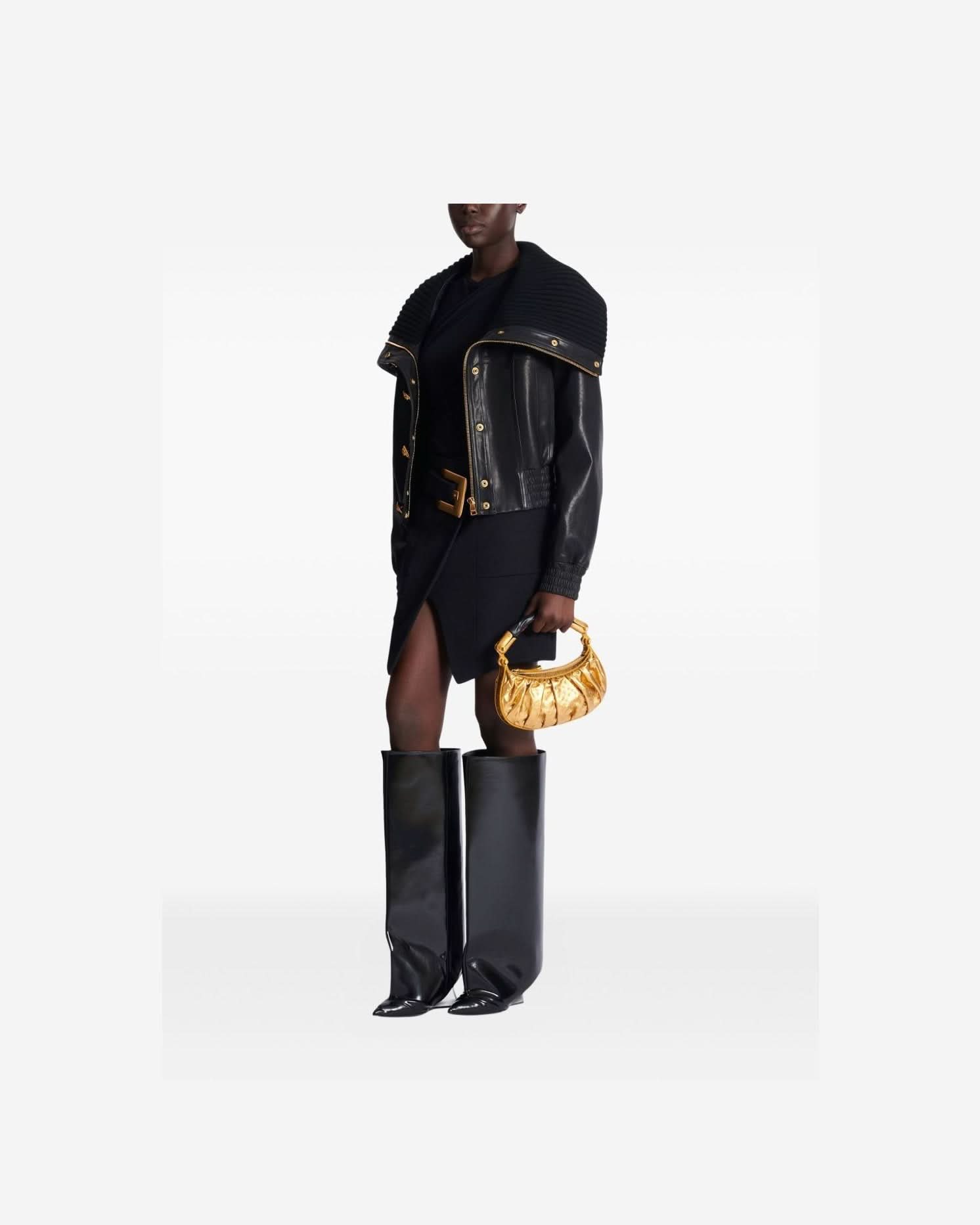 Balmain Black Polo T-Shirt T-Shirts