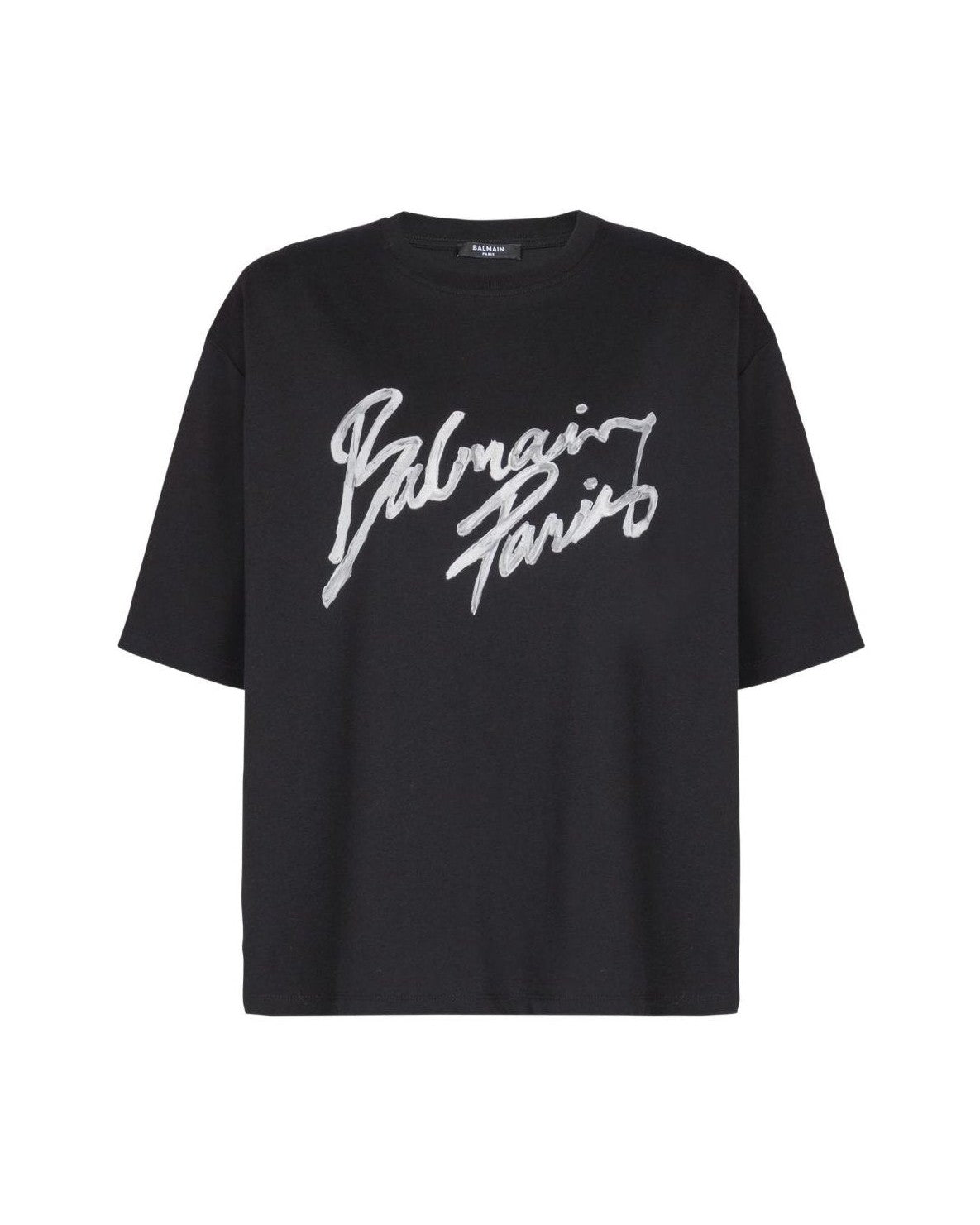 Balmain Black Polo T-shirt Glam Steals