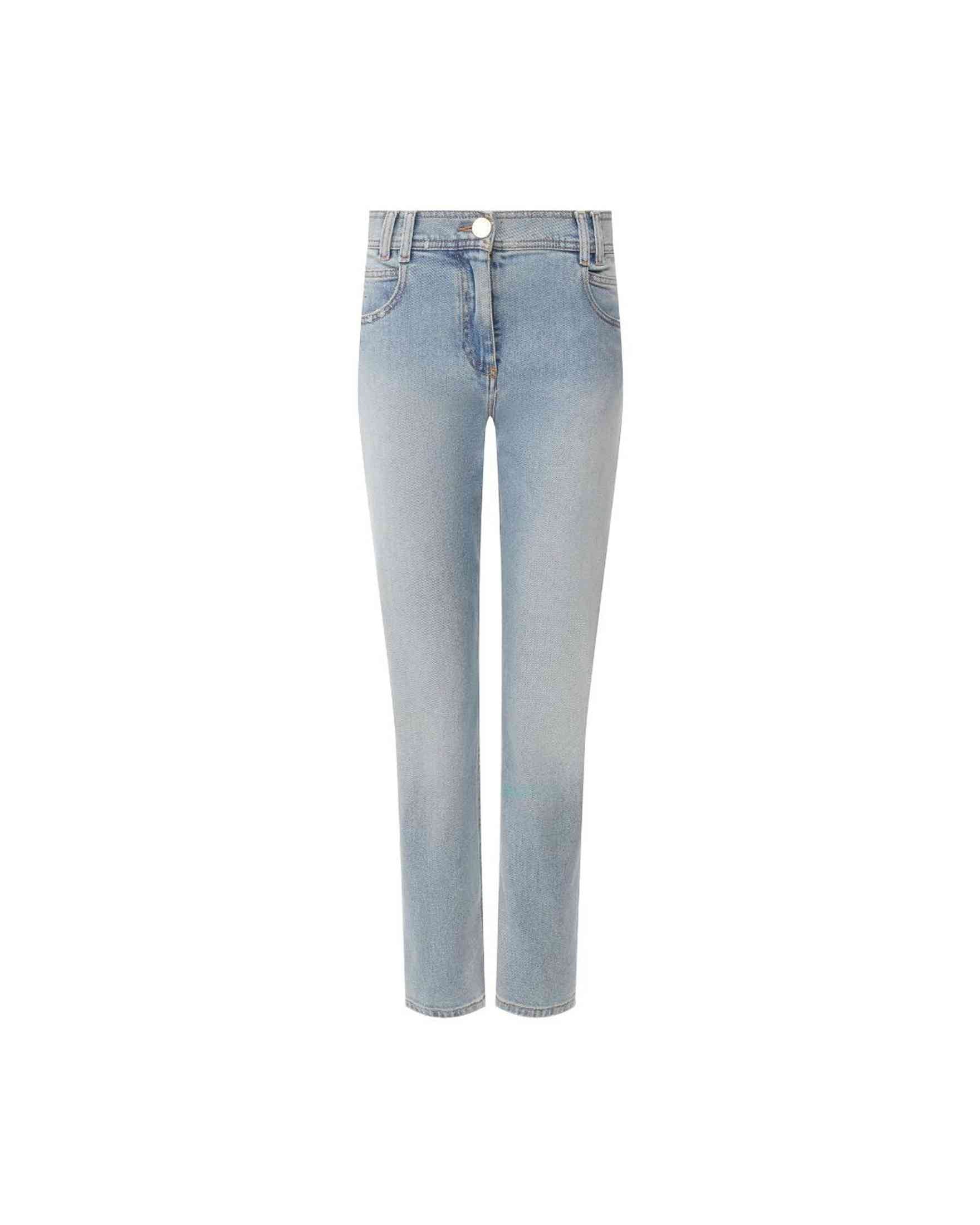 Balmain Blue Cotton Jeans & Pant Glam Steals