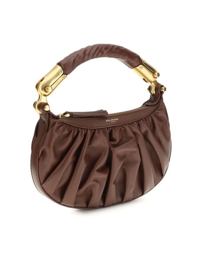 Balmain Brown Shoulder Bag Glam Steals