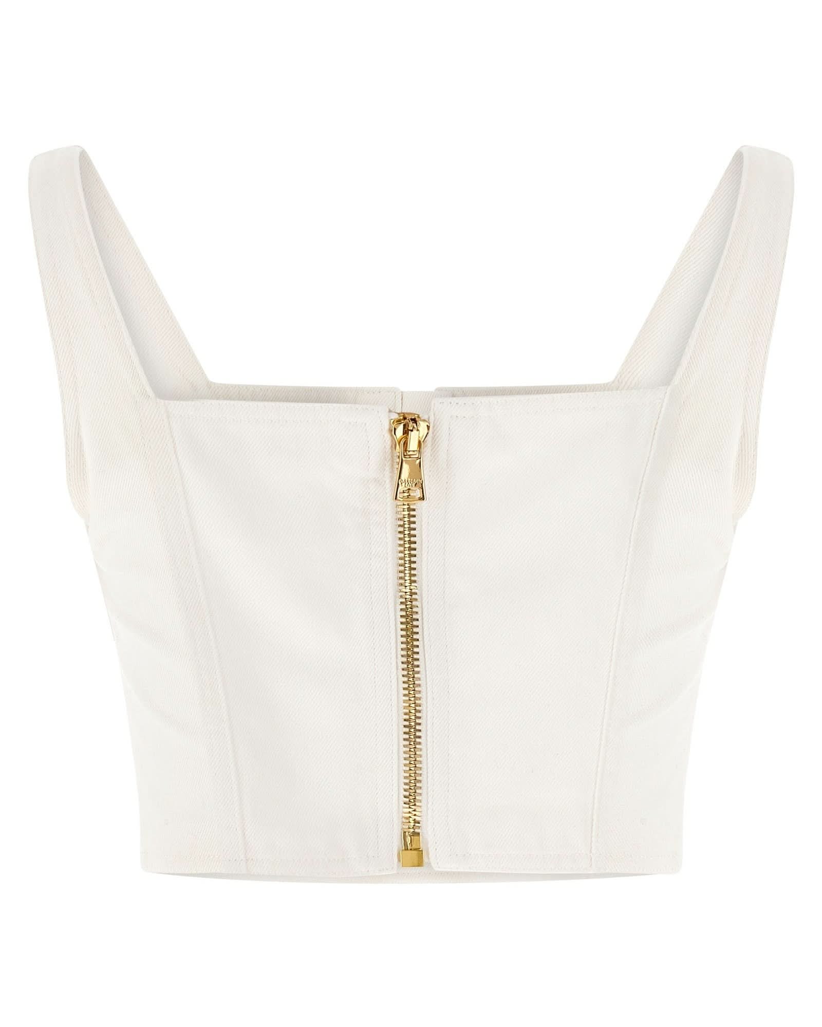 Balmain Button Top Glam Steals