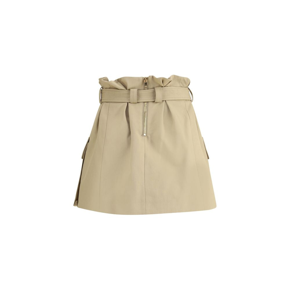 Balmain Cargo Miniskirt Glam Steals