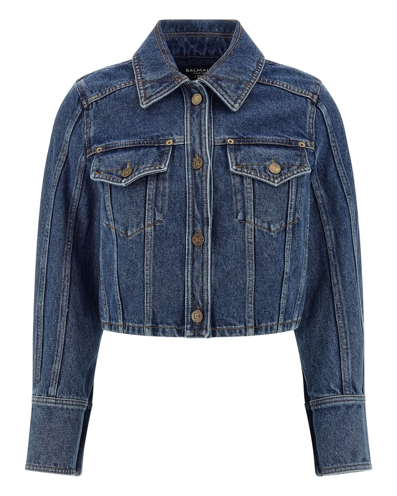 Balmain Denim Jacket Glam Steals