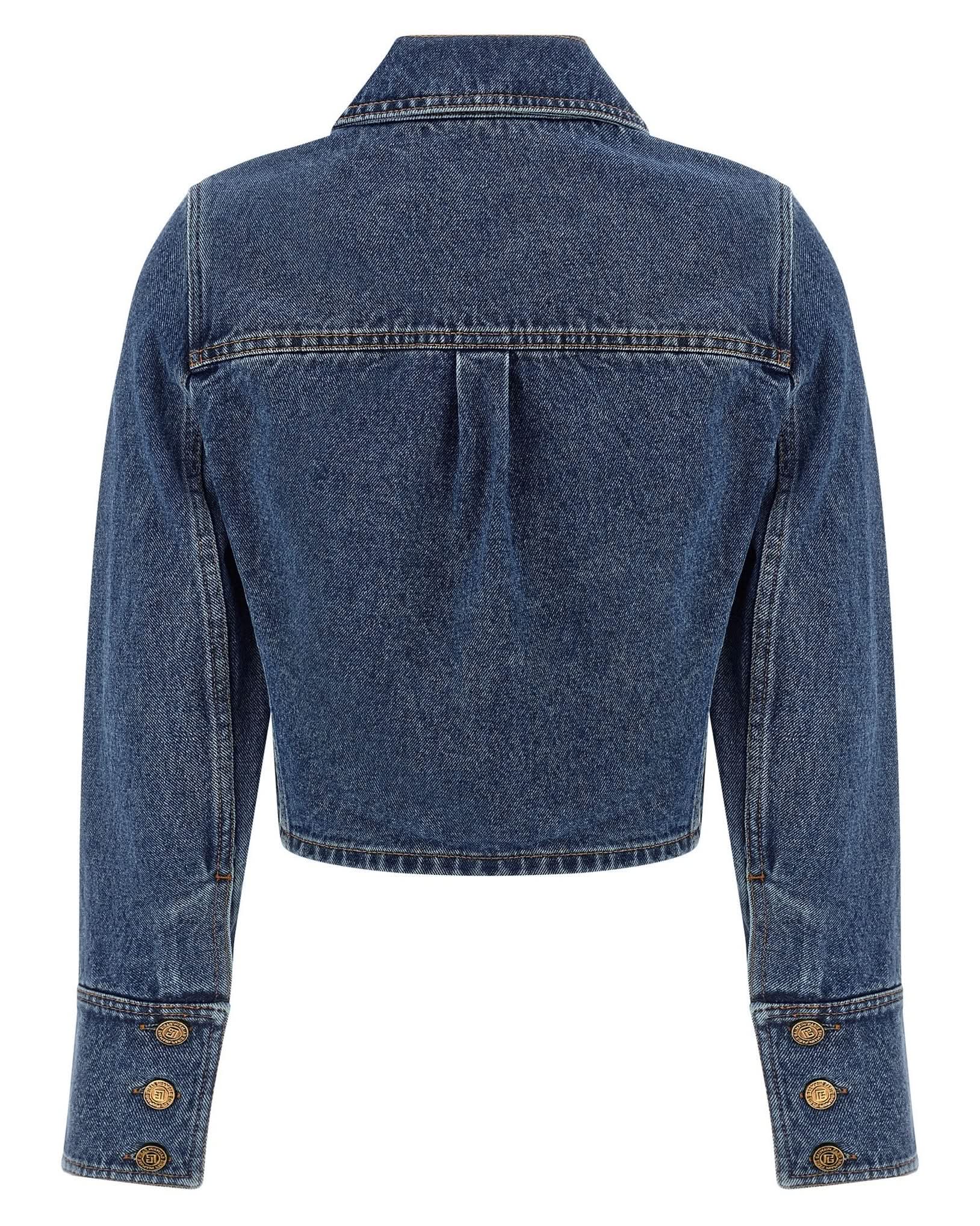Balmain Denim Jacket Glam Steals