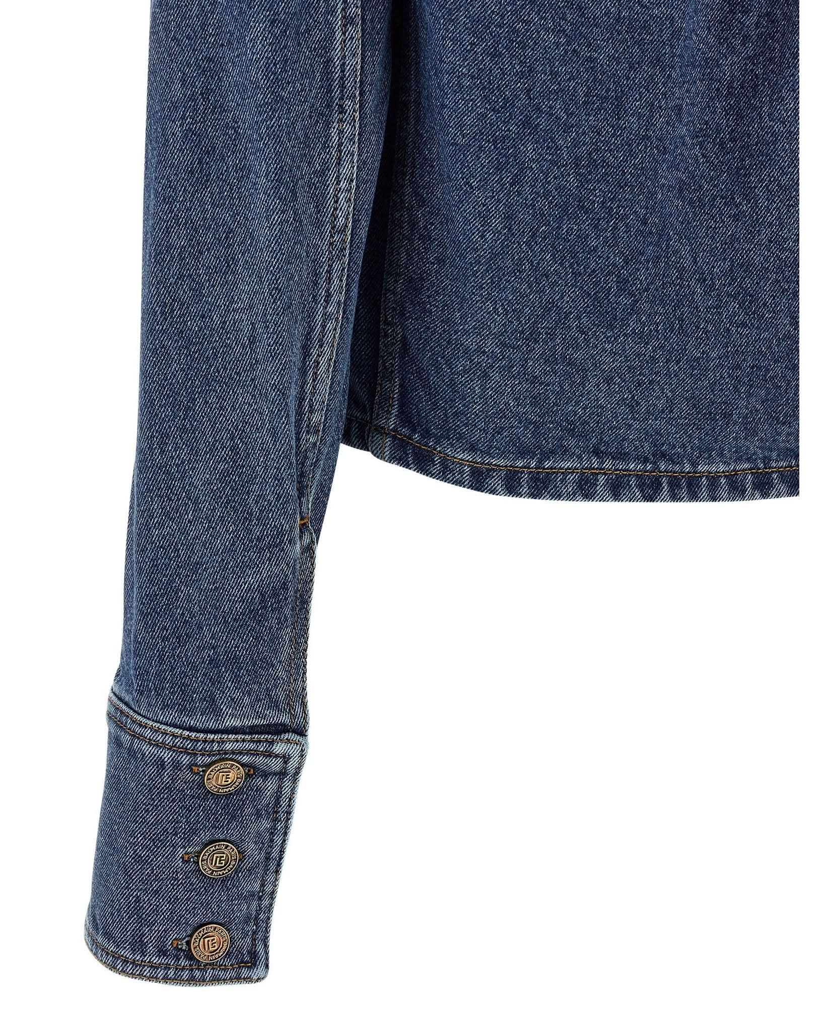 Balmain Denim Jacket Glam Steals