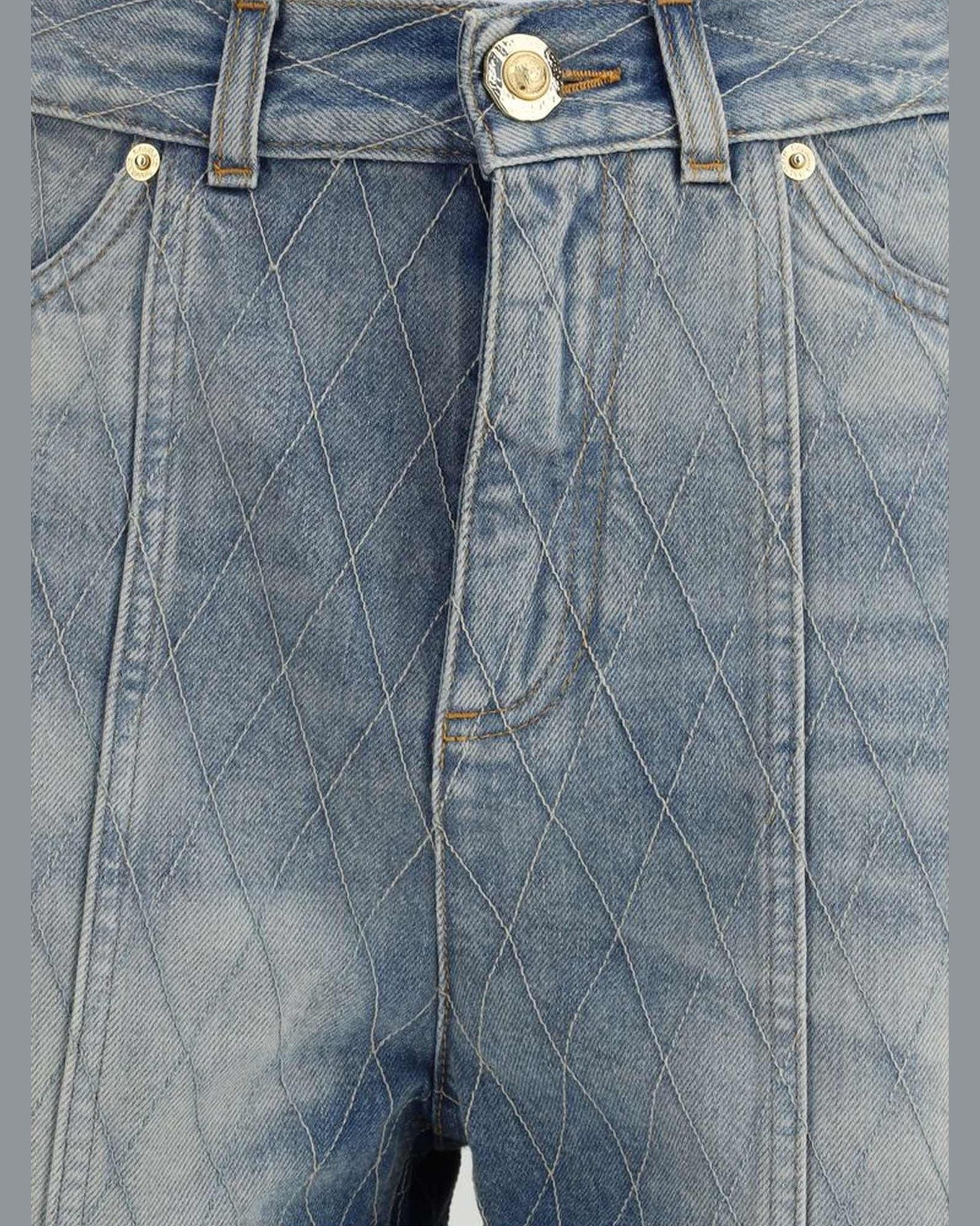 Balmain Denim Shorts Glam Steals