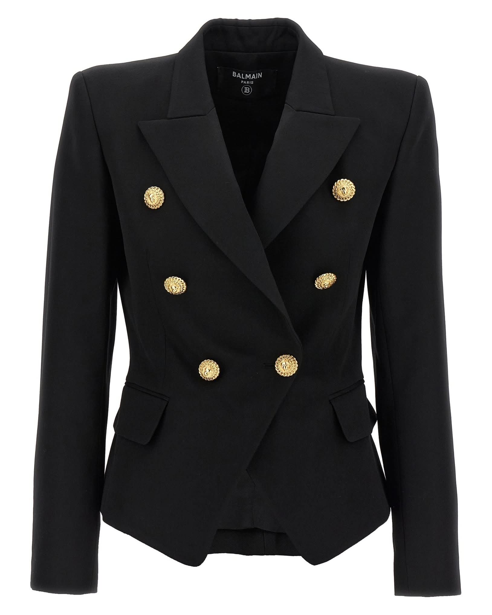 Balmain Double Breasted Blazer Glam Steals