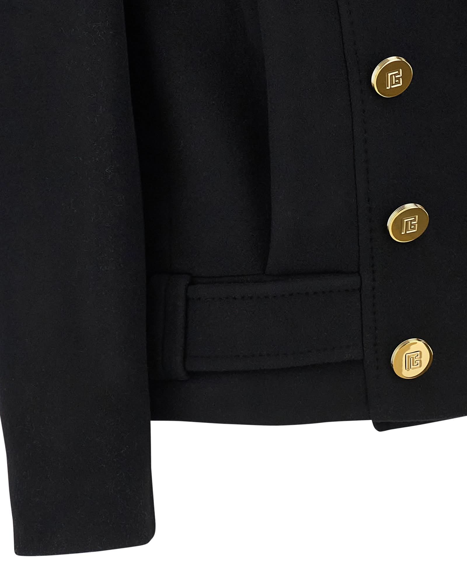 Balmain Double Breasted Coat Glam Steals