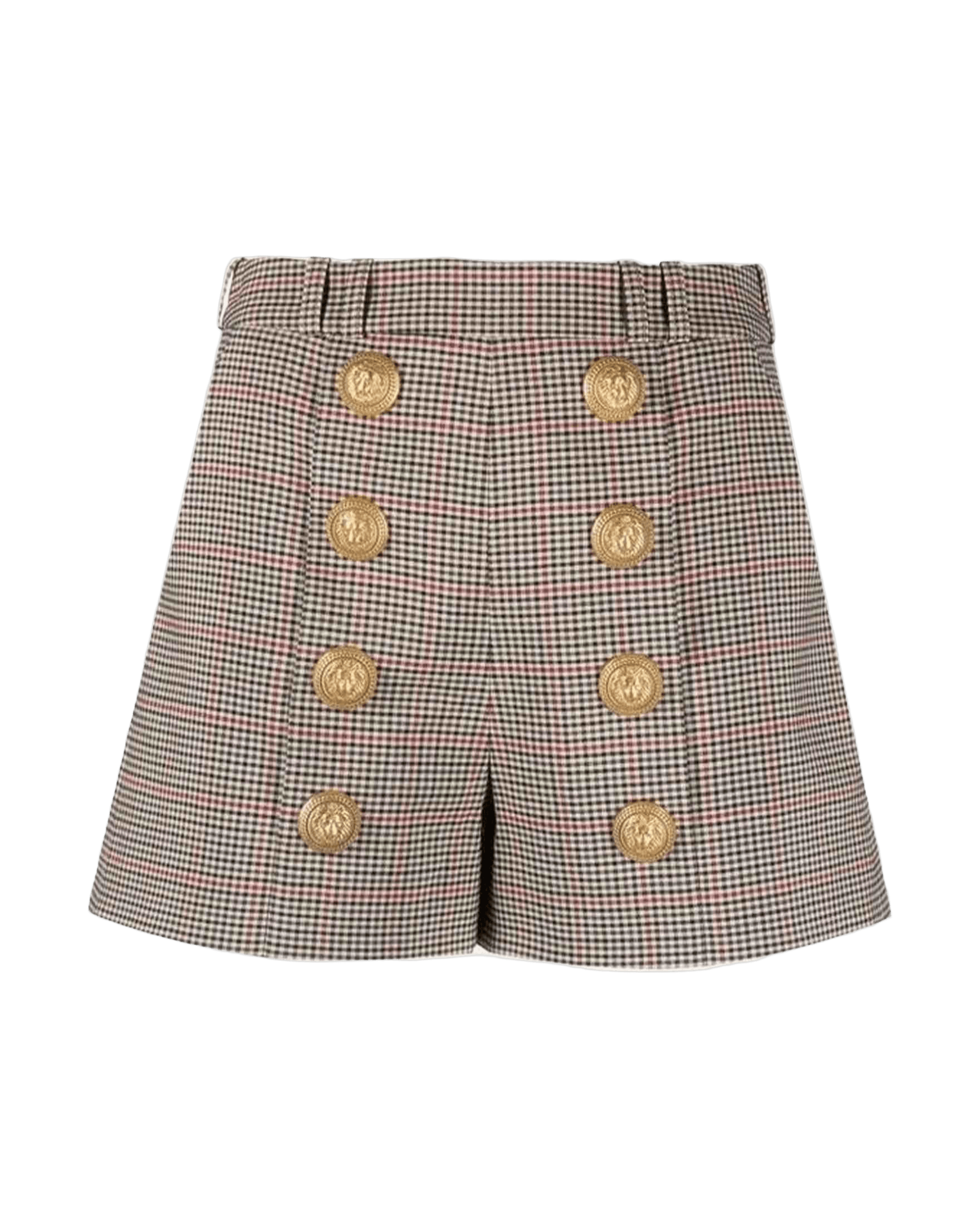 Balmain Houndstooth Shorts Glam Steals