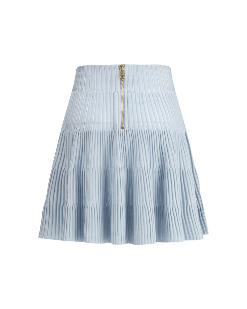 Balmain Knit Miniskirt Glam Steals