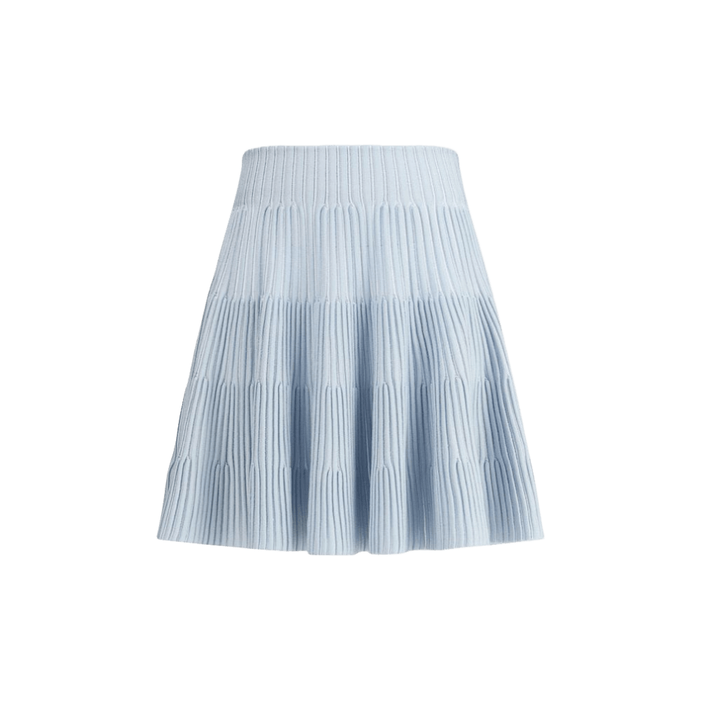 Balmain Knit Miniskirt Glam Steals