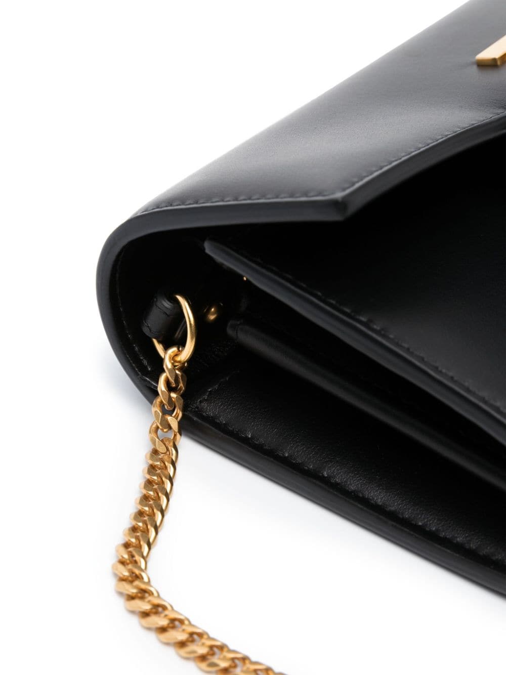 Balmain Leather Logo Plaque Crossbody Bag Glam Steals