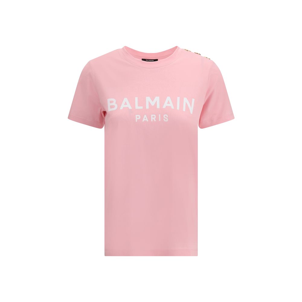 Balmain Logoed T-Shirt Glam Steals