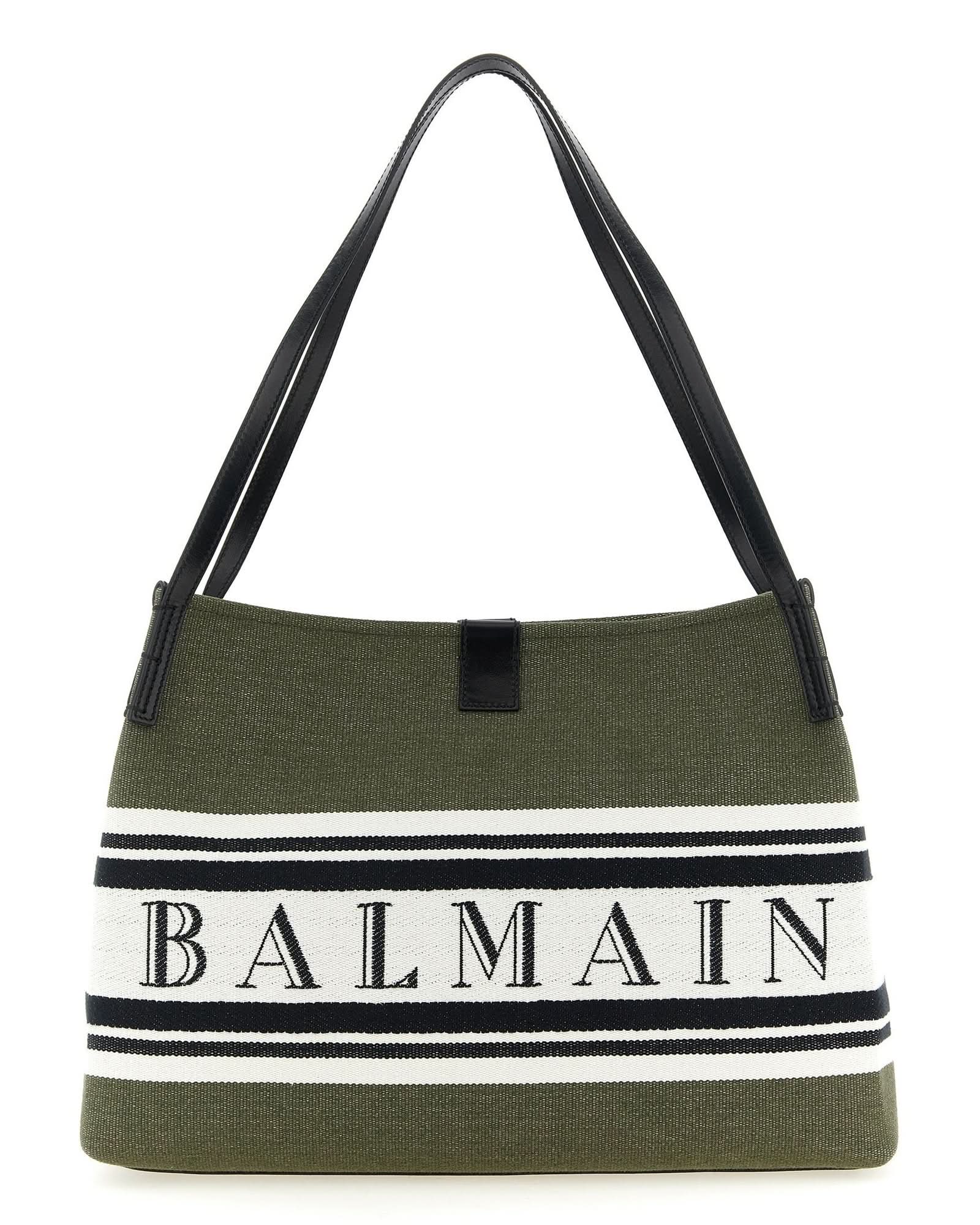 Balmain Medium Release Shopping Bag Glam Steals