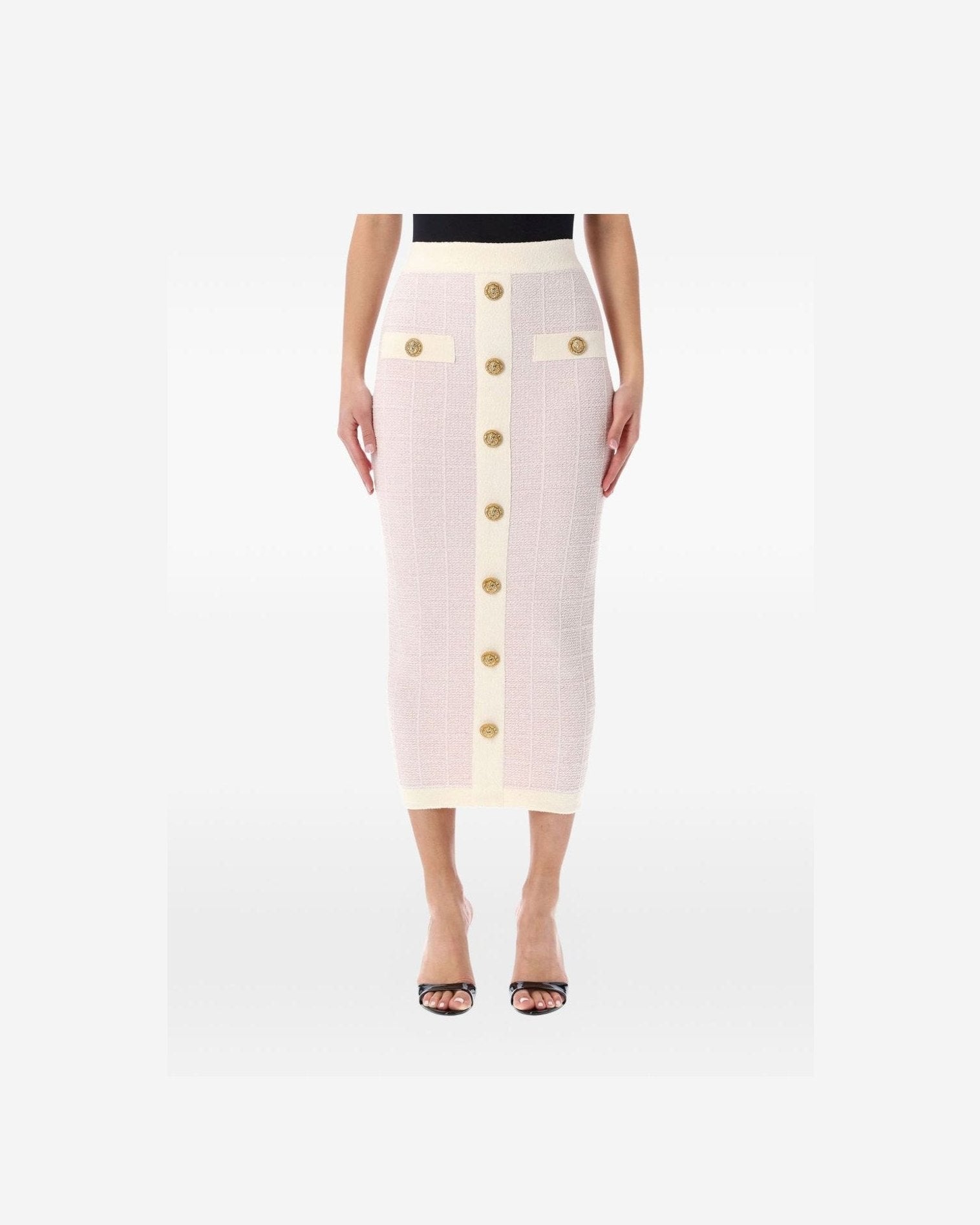 Balmain Pink Skirt Skirts