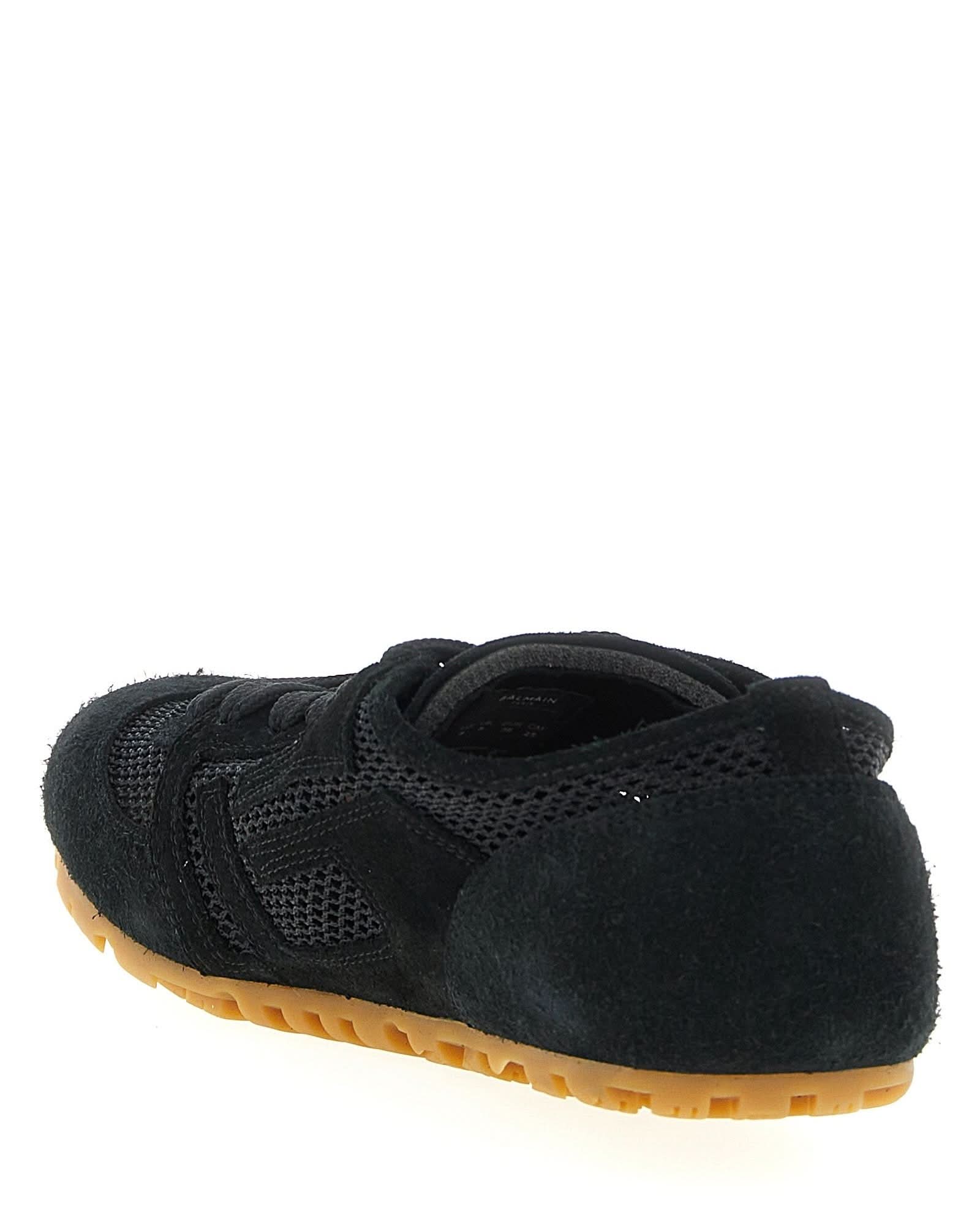Balmain Suede Racer 45 Sneakers Glam Steals