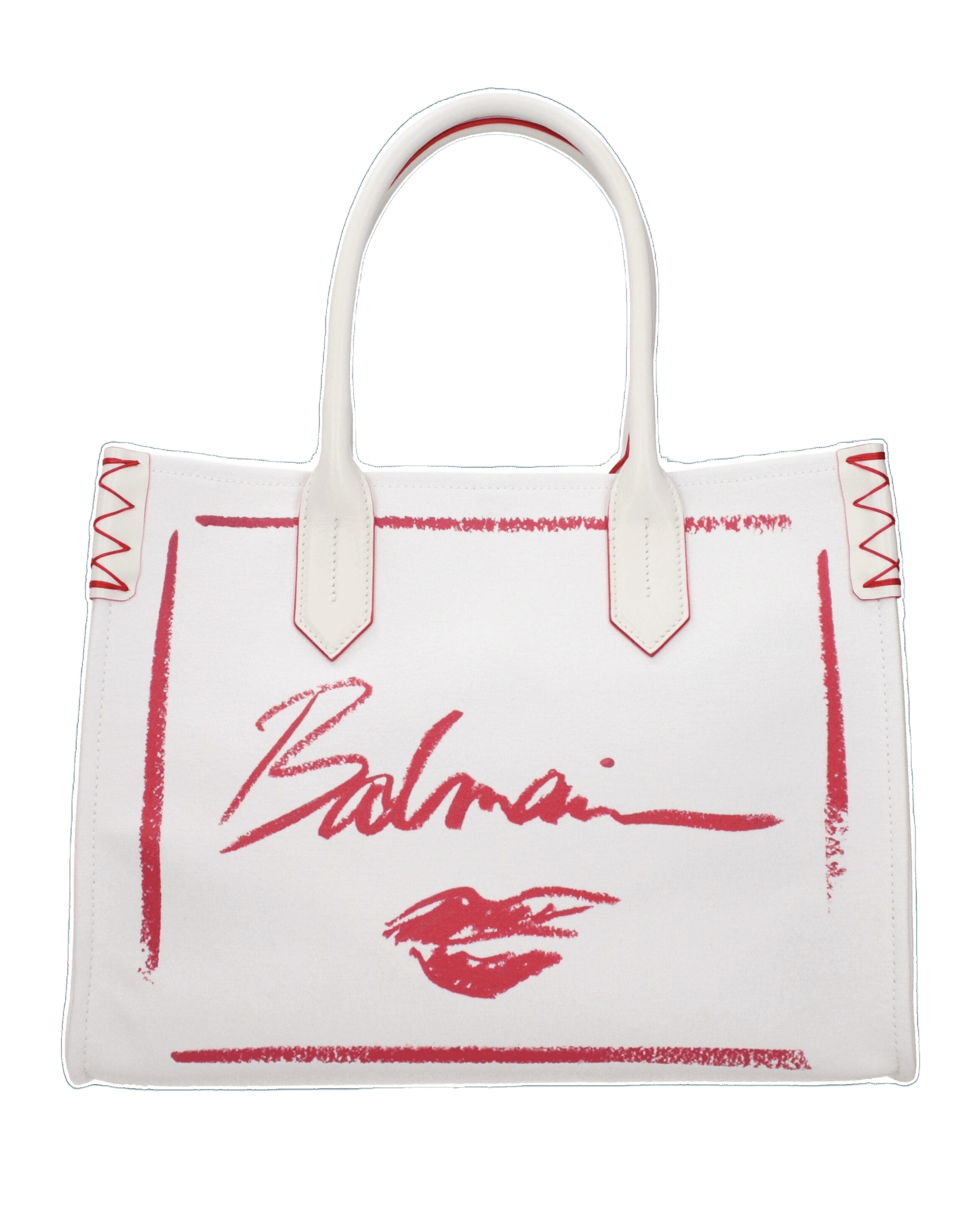 Balmain White Handbag Glam Steals