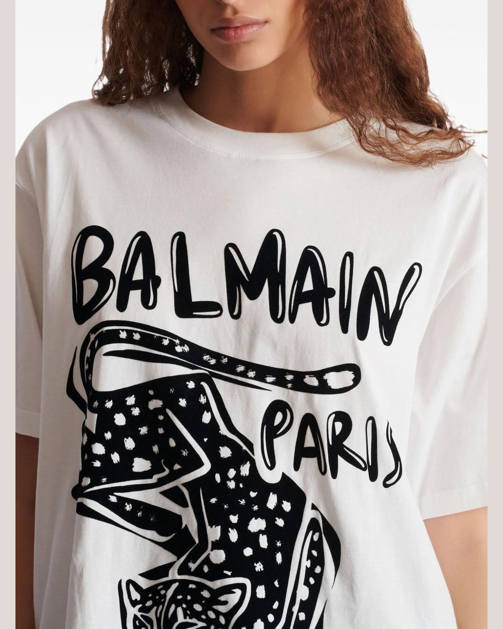 Balmain White T-shirt and Polo Glam Steals