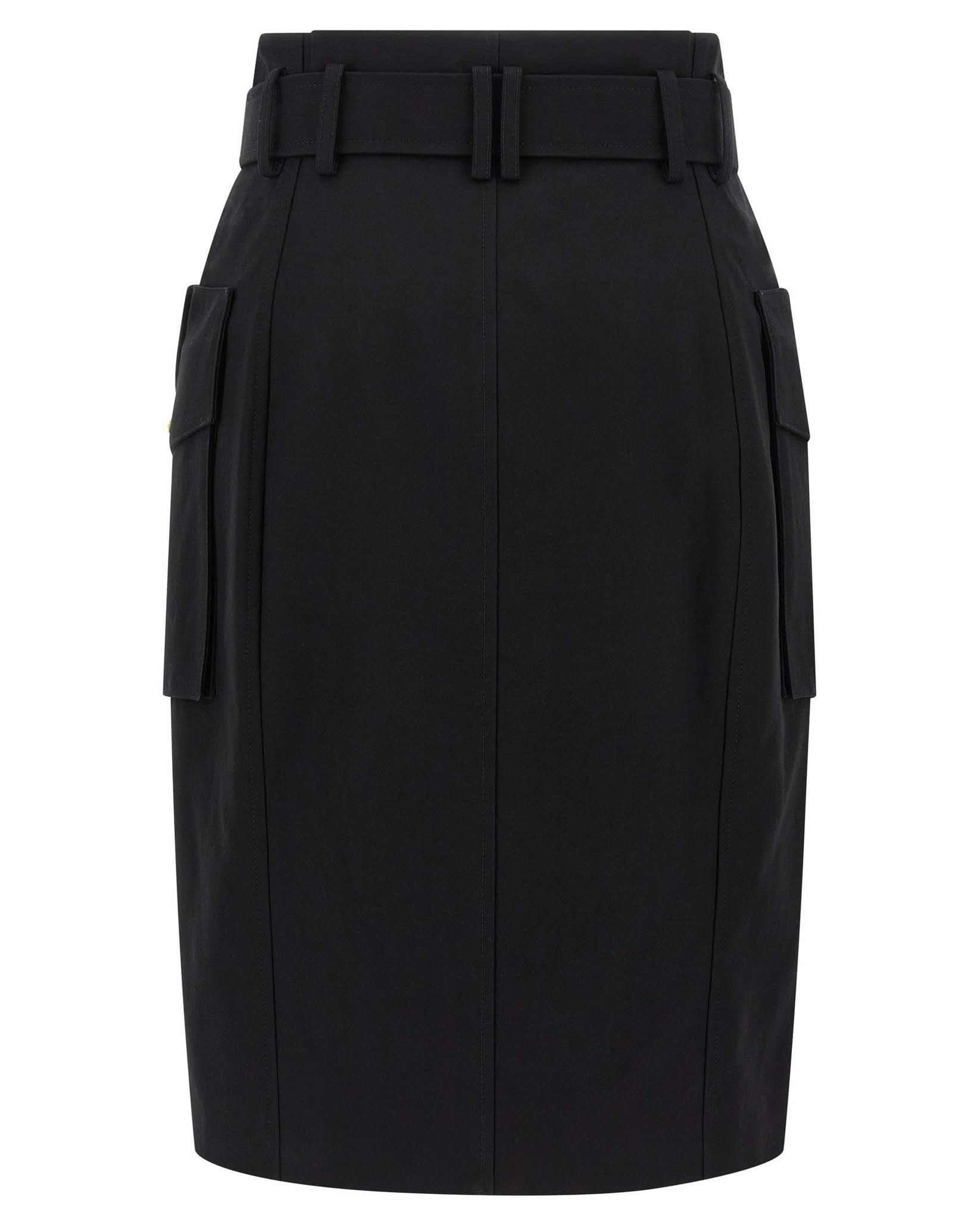 Balmain Wrap Skirt Glam Steals