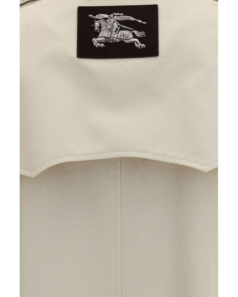 Burberry Beige Cotton Trench Coat Glam Steals