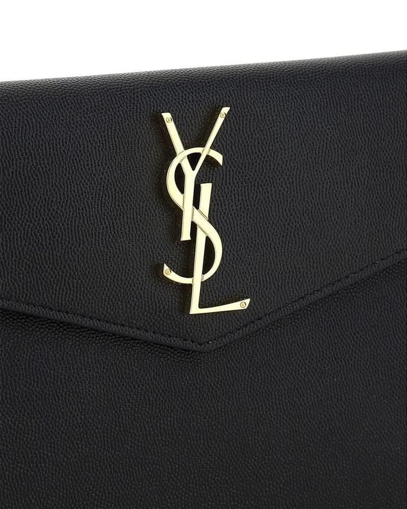 Black Calf Leather Bos Taurus Wallet Glam Steals