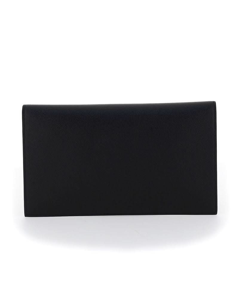 Black Calf Leather Bos Taurus Wallet Glam Steals