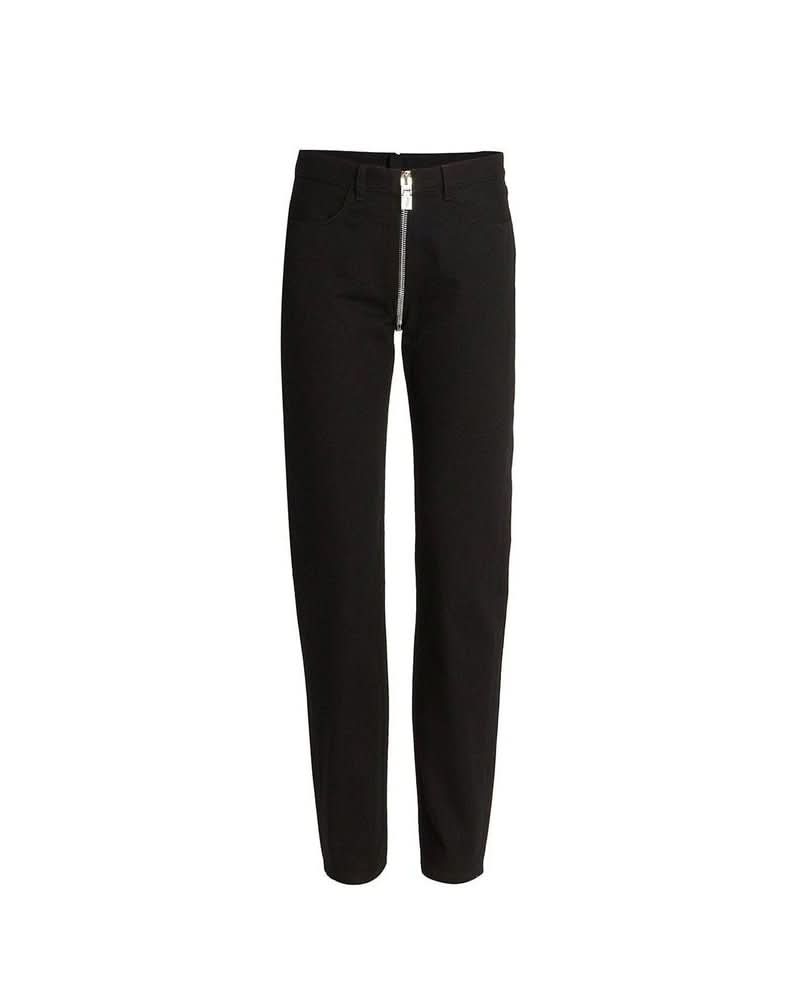Black Cotton Skinny Jeans Glam Steals