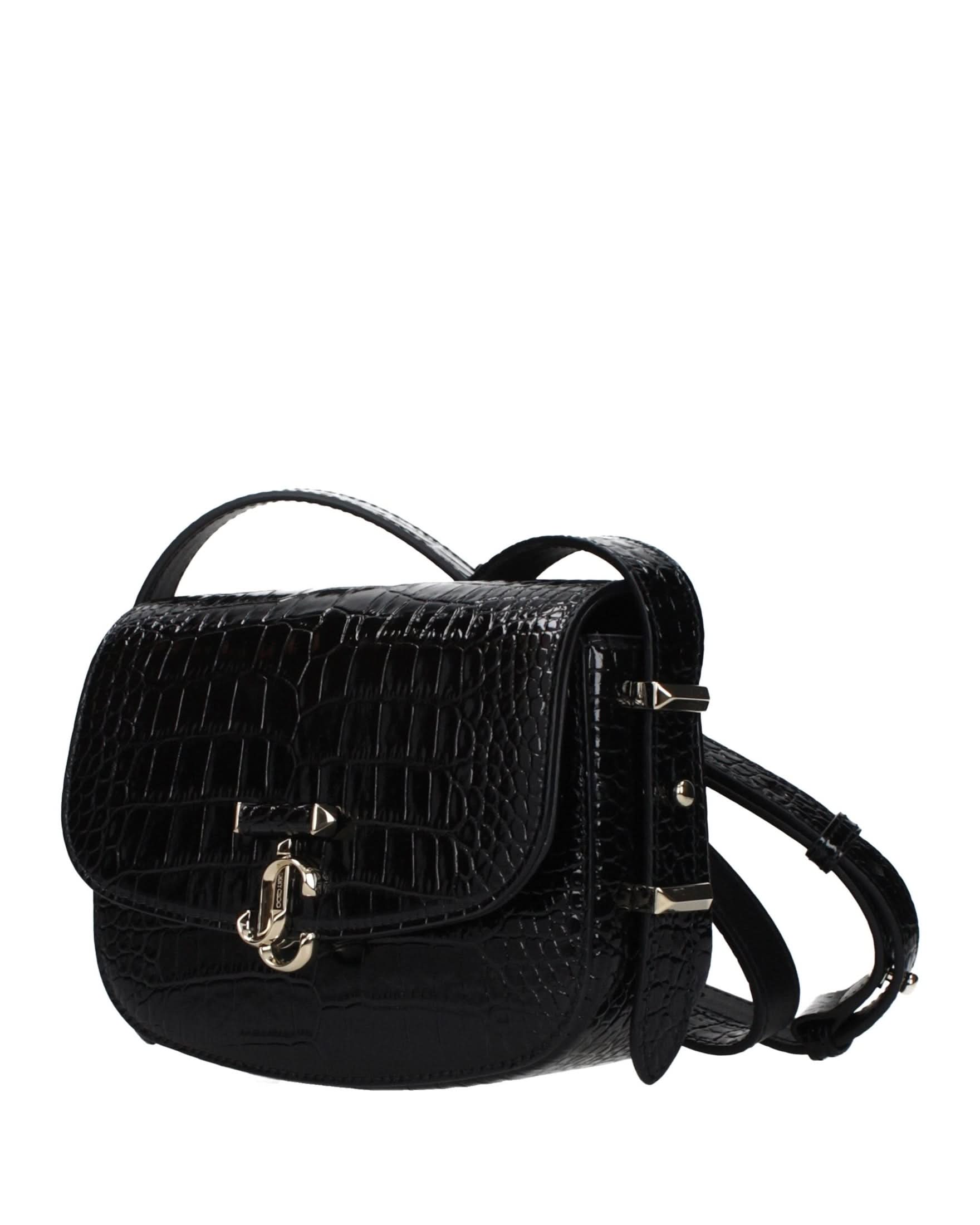 Jimmy Choo Black Leather Crossbody Bag Glam Steals