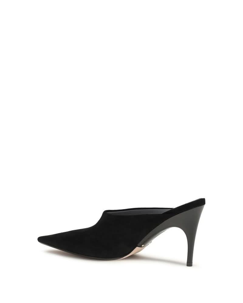 Balenciaga Black Suede Leather High Heel Pumps Glam Steals