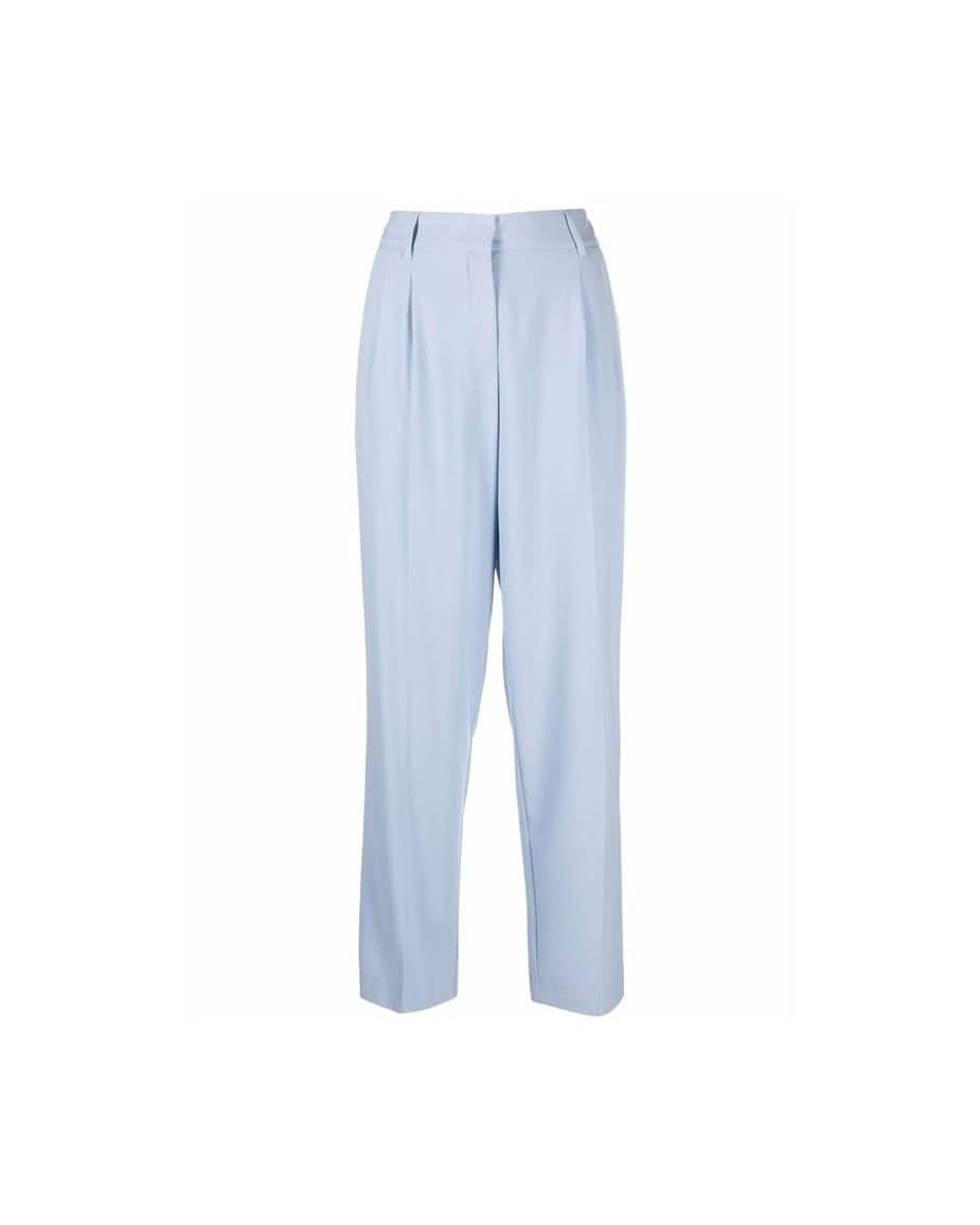 Blanca Vita Blue Elastane Dress Pant Trousers