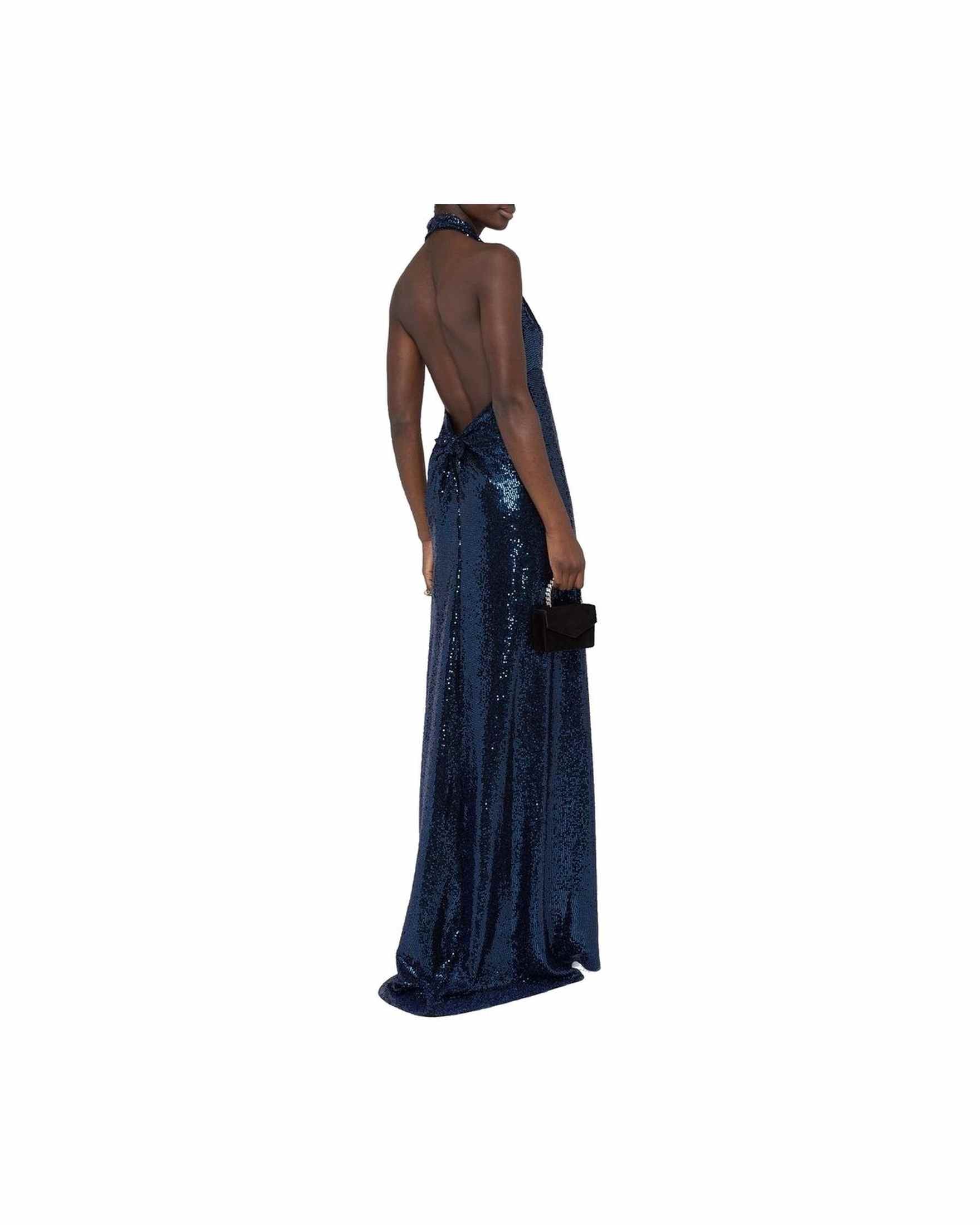 Blanca Vita Sequin Embellished Long Dress Glam Steals