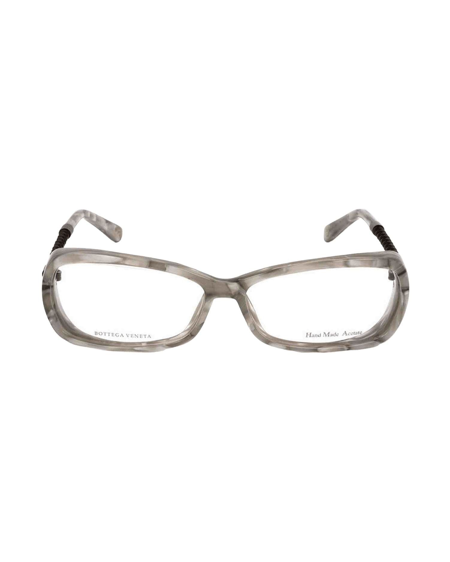 Bottega Veneta Gray Acetate Frame Eyeglasses