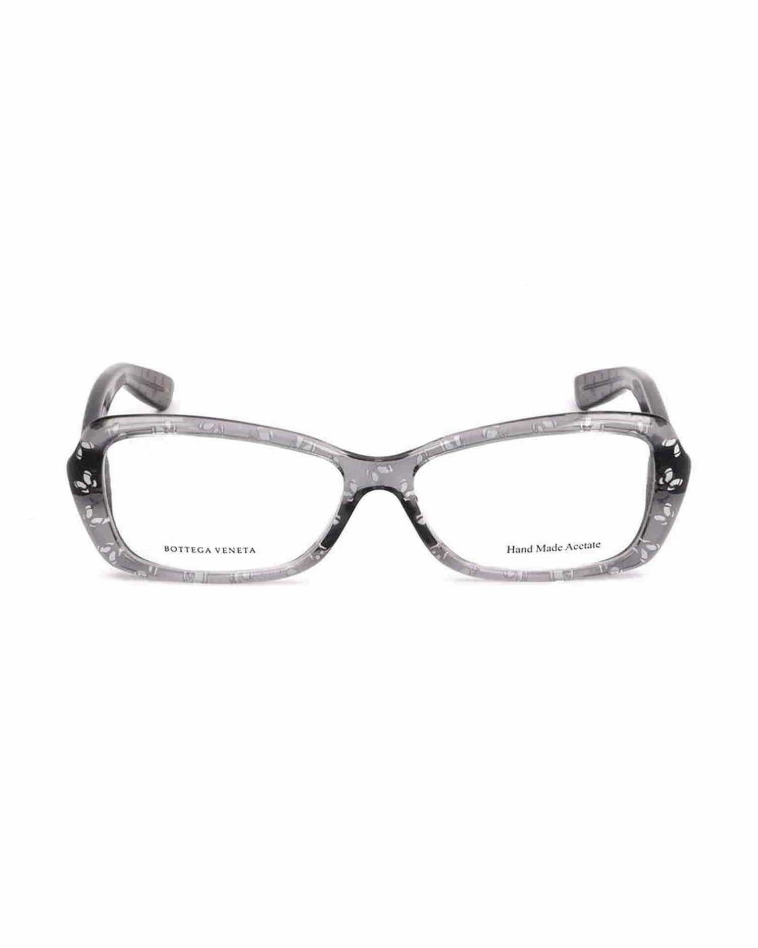 Bottega Veneta Gray Acetate Frame Eyeglasses