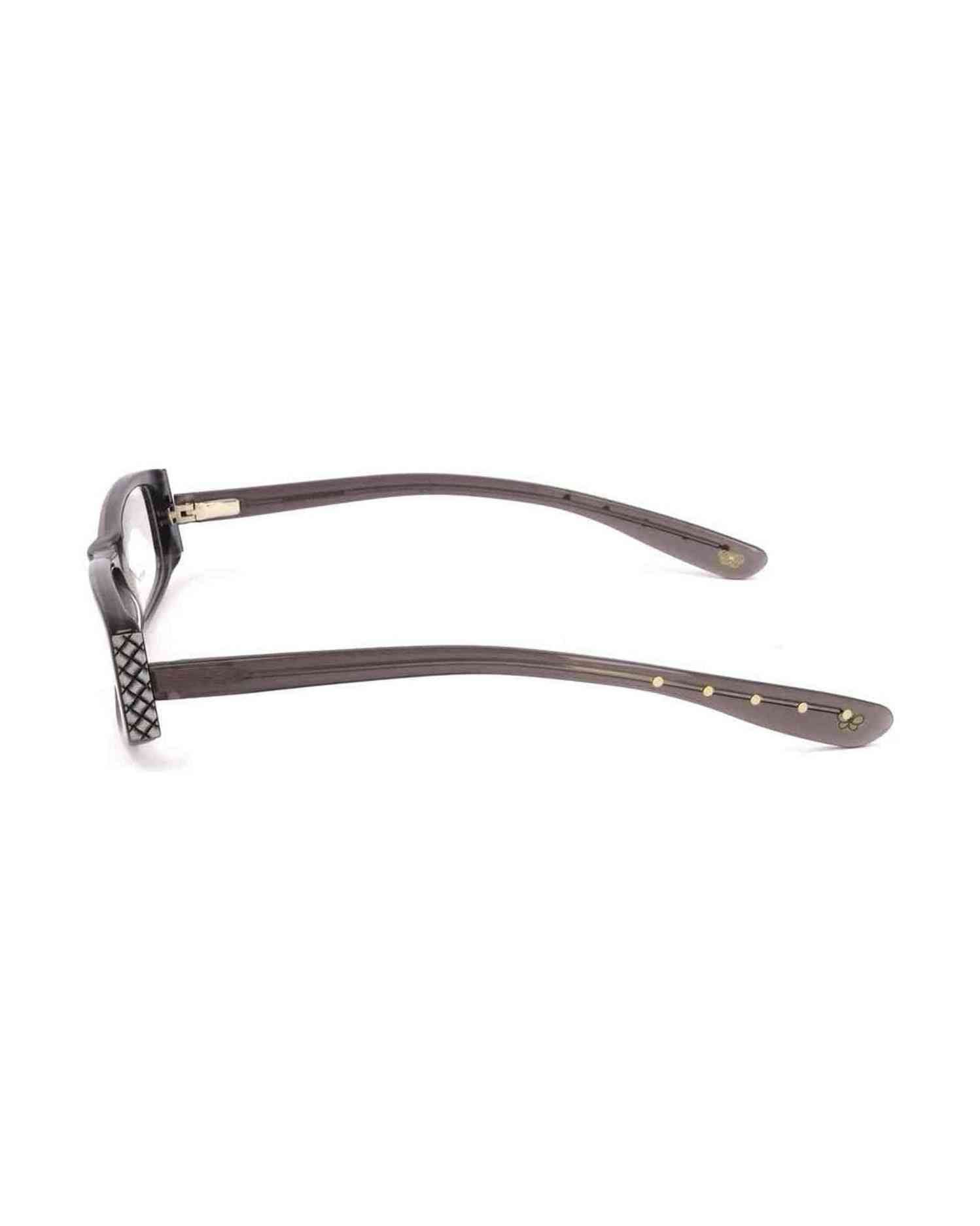 Bottega Veneta Gray Acetate Frame Eyeglasses