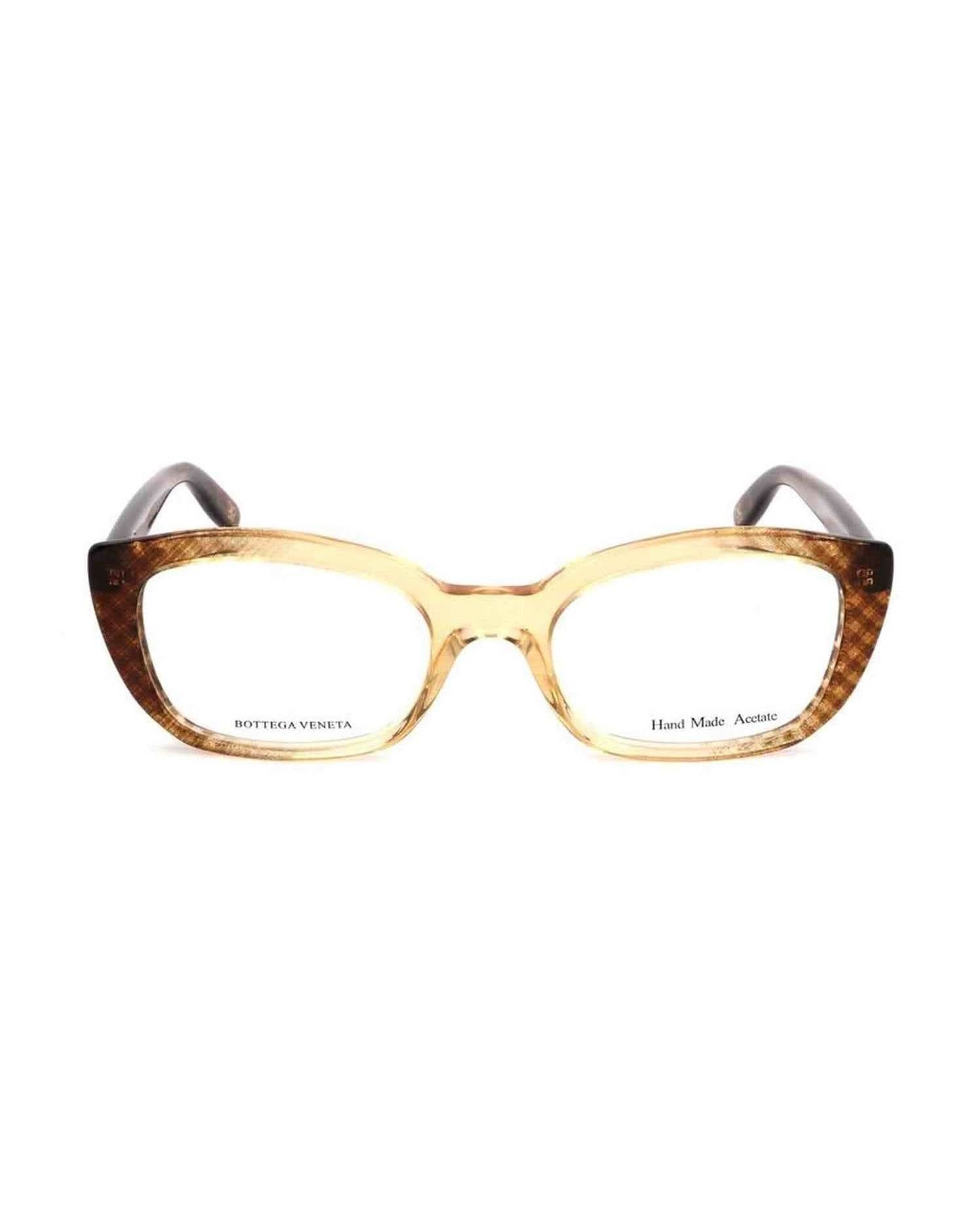 Bottega Veneta Bicolor Acetate Frame Eyeglasses
