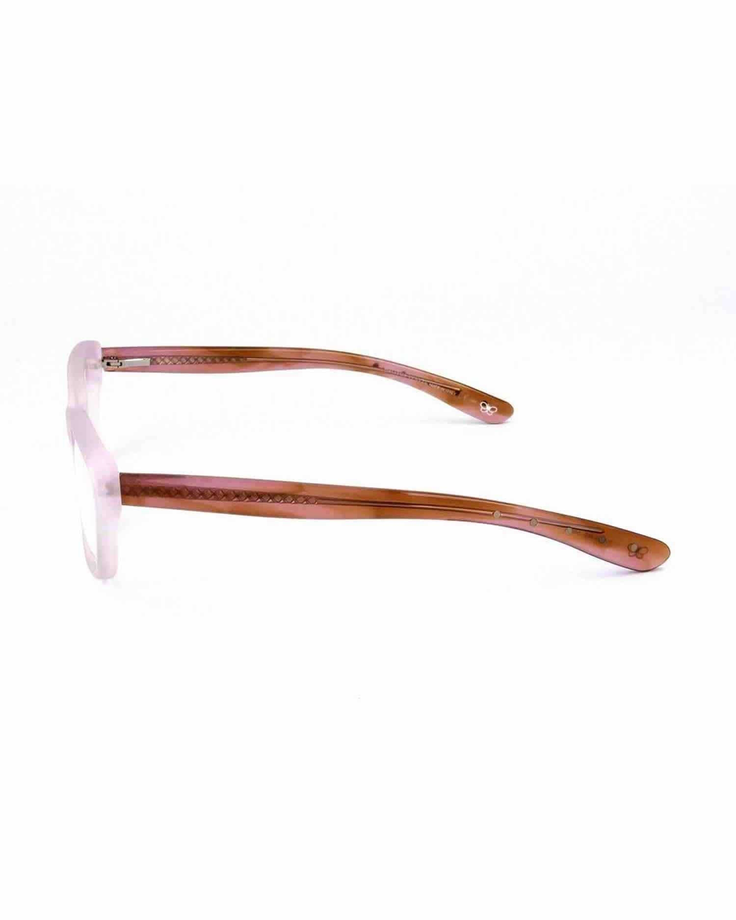 Bottega Veneta Bicolor Acetate Frame Eyeglasses