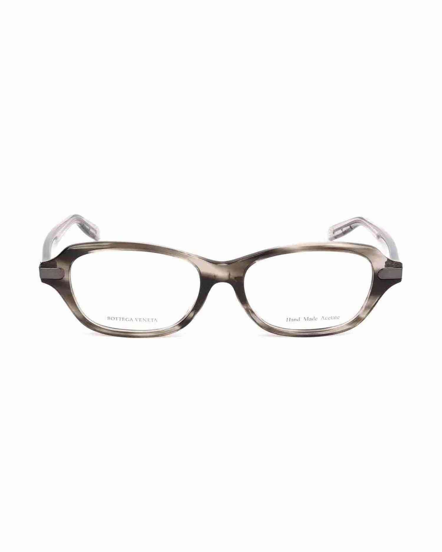 Bottega Veneta Bicolor Plastic Frame Eyeglasses