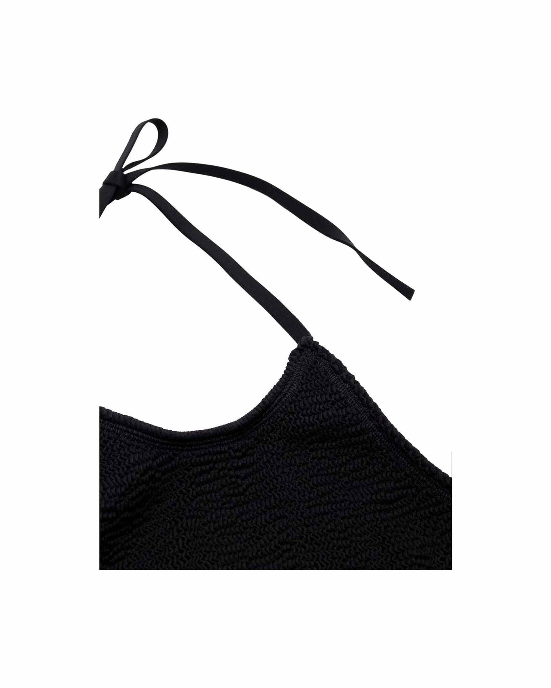 Bottega Veneta Black Polyamide Bikini Glam Steals