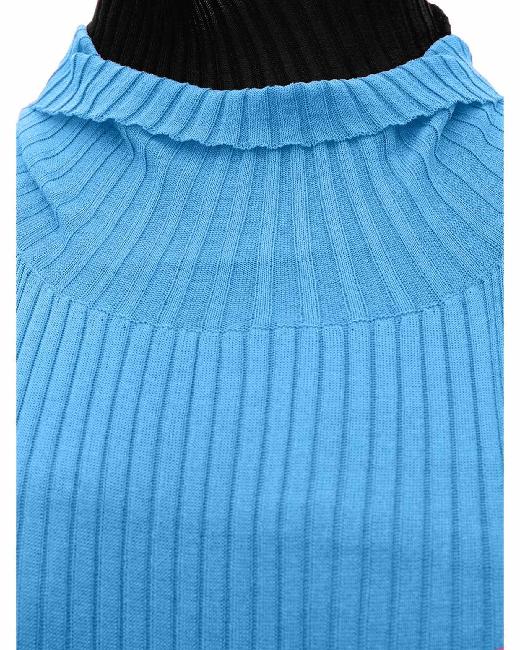 Bottega Veneta Blue Cotton Long Glam Steals