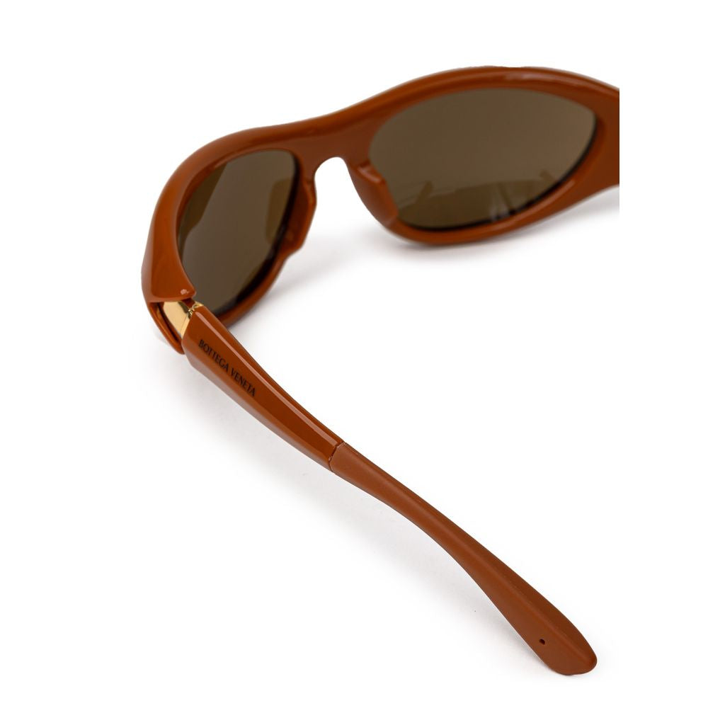 Bottega Veneta Brown Acetate Sunglass Glam Steals